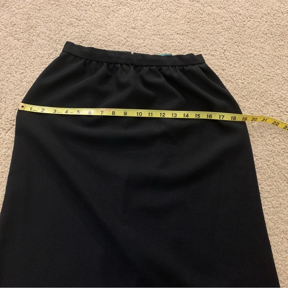 Vintage Sprouts by Vicky Vaughn Black A-Line Skirt Set - Picture 7 of 12